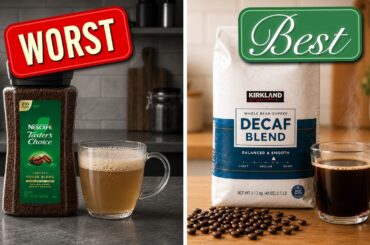 Costco Decaf Coffees RANKED Worst to Best (Only 4 Worth Buying)