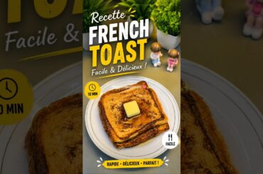 Easy Egg French Toast Recipe 😋🍞#FrenchToast #EggFrenchToast #BreakfastRecipe #EasyBreakfast #Quick