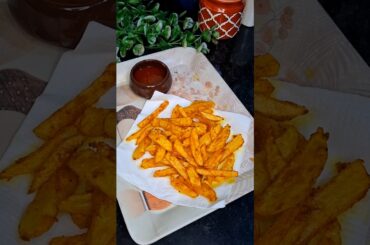 French Fries Recipe #snacks #streetfood #food #yummy #cooking #recipe #viral #shorts
