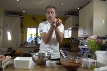 Chocolate Cake Gateau Recipe" Easy Homemade  with The French Baker  Chef Julien J.P.