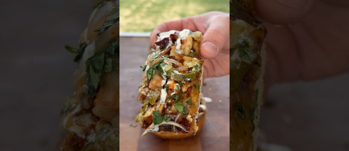 BBQ Chicken French Bread Pizza | Easy Grilling Recipes #food