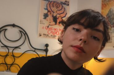ASMR French girl gets you ready for a date (soft spoken, personal attention, rain sounds)