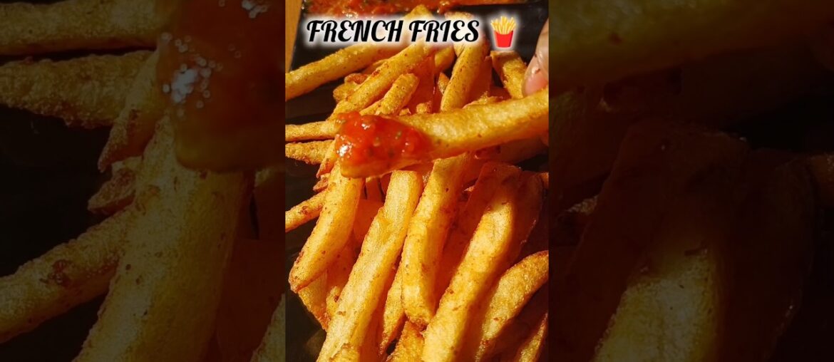 Masala French Fries 🍟🌶️ Easy Evening Snack Recipe  #streetfood #crispyfrenchfries #ytshorts #cooking