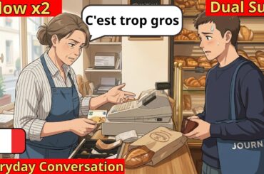 Common Everyday Situations | French for Beginners | 10 Short French Conversations | A1-A2-B1