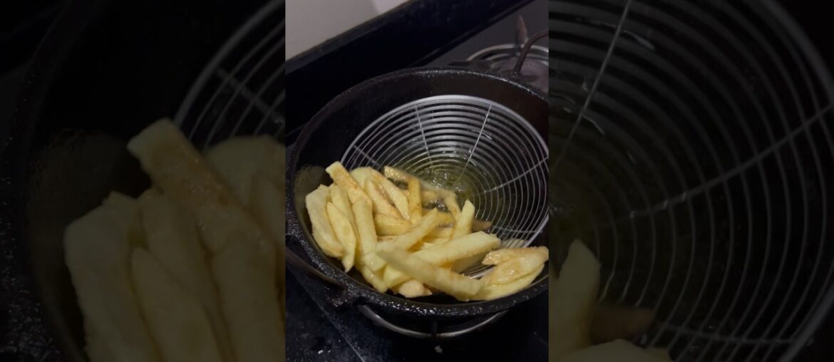 🍟KFC Style French Fries ഇത്ര Simple ആണോ? | Super Crispy Recipe! #shorts #trending #viral #short