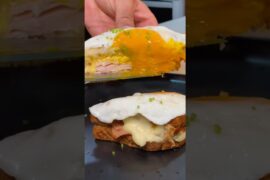 Receta fácil Croque Madame desayuno frances que les apuesto amaran