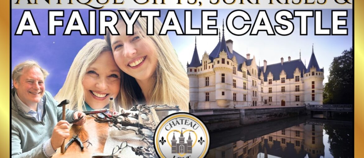 French Château Secrets Revealed ✨ Azay-le-Rideau, Antiques & Mirror Restoration French Château Secrets Revealed ✨ Azay-le-Rideau, Antiques & Mirror Restoration