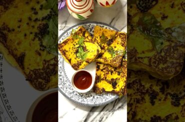 School Lunch Box Special Dahi French Toast #toast #food #schoollunch #viral