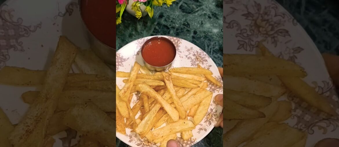 Crispy French Fries 🍟#frenchfries #snacks #recipe #vlog #dailyvlog #food #foodies #cooking #shorts
