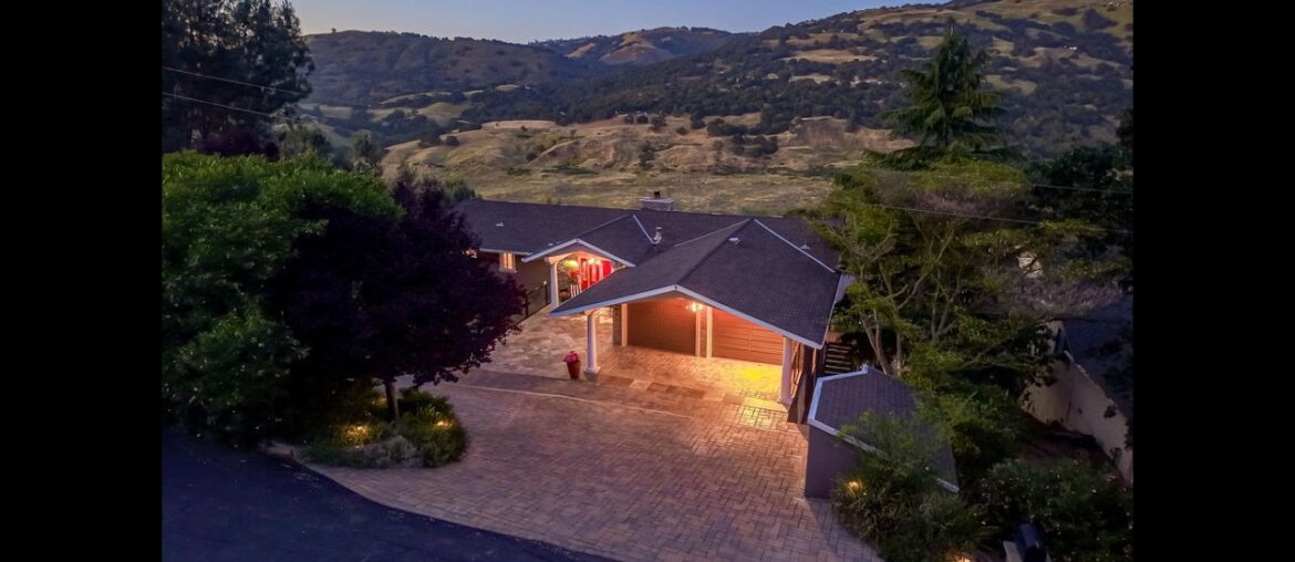 Luxury 3-Level Home Nestled in Morgan Hill,CA-Holiday Lake Estates/ Panoramic, Lake & Hillside Views