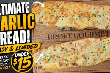 Chicken Alfredo Garlic Bread Under $15