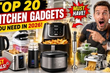 Kitchen gadgets to buy on Amazon in 2026 | genius kitchen tools that make cooking too easy
