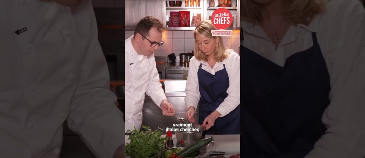 Jean-Sébastien Bompoil, cofondateur de l'atelier des chefs, nous donne l'astuce de chef pour