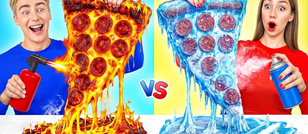 Hot vs Cold Food Challenge | Amazing Kitchen Recipes by Multi DO Challenge Hot vs Cold Food Challenge | Amazing Kitchen Recipes by Multi DO Challenge
