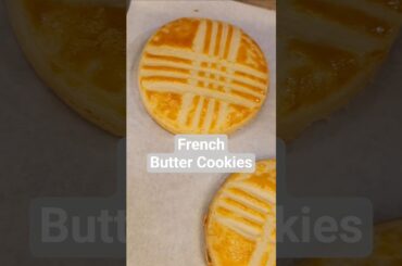 French Butter Cookies (Sable Breton) #french #butter #cookies #baking #recipe