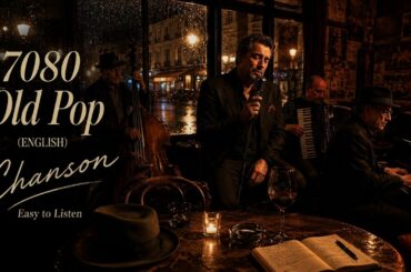 [7080 OLD POP] Easy Chanson for Late Nights 🍷 | French Wine Bar Live Music | Nostalgic Old Songs
