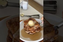 this french toast is my contribution to “eating in a deficit is so hard and boring” debate #recipe