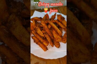 Chicken Fry Style French Fries 🍟🔥| Crispy Masala Fries Recipe⭐ #ytviral #food #frenchfries #ytshorts