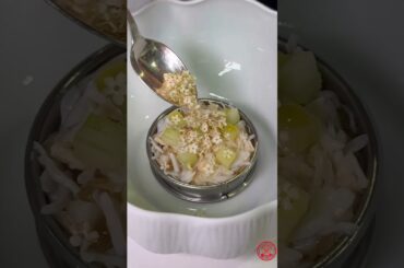 Three-Michelin-Star Crab with Celery and Elderflower | Le Gabriel Paris