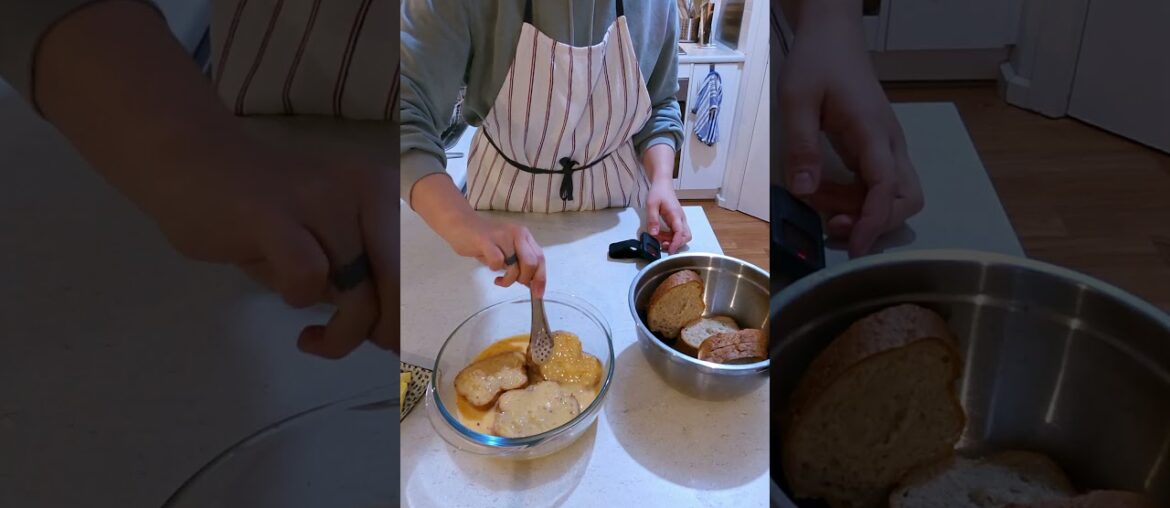 You remembered french toasts exist and it takes 10 minutes to make them