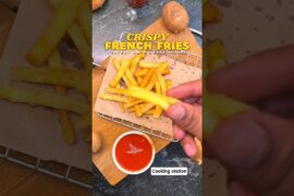 French Fries 🍟 #shorts #asmr #recipe #frenchfries #frenchfriesathome #frenchfriesrecipeathome #viral