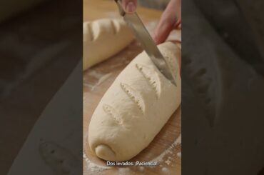 🥖🔥 Pan Francés Casero Bien Casero — ¡Suave por dentro, crocante por fuera y perfecto para tu mesa! 😍