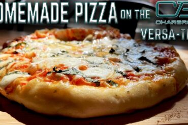 HOW TO MAKE PIZZA on the CHARBROIL VERSATILE COOKING STATION! THE BEST Homemade Pizza!