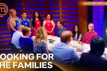 Surprised The Top 5 With Their Own Families | MasterChef Canada Season 1 Episode 13