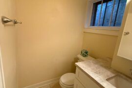 My first time painting a room, before and after!