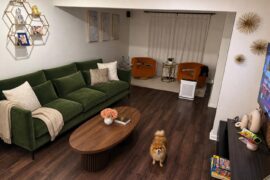 Modern but cozy living space (updates)