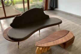 My furniture, Inspired by Nature: Leaf Table, Bear Sofa & Playful Elephant Legs