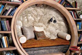 Someone built a luxury Hobbit reading nook—and I’m jealous