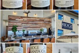 Ridge tasting, 2023s and a 2018