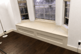 One long bench cushion or separate pieces?