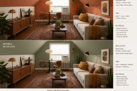 Help Deciding Wall Colors for a Irregular Room
