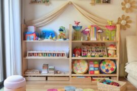 Finished adding the final touches to my daughter’s play corner!