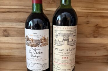 1982 Chateau La Lagune Haute Medoc and 1982 Chateau La Croix Dartigue - a few questions about these!