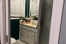 Before & after of my art deco-ish inspired ensuite 🥰