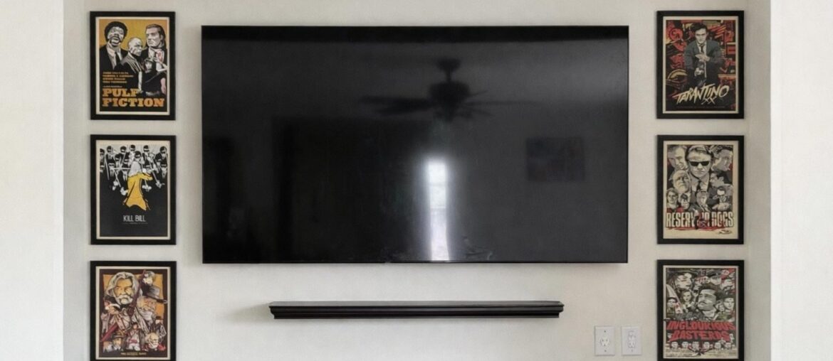Just moved in 10 days ago, TV nook process