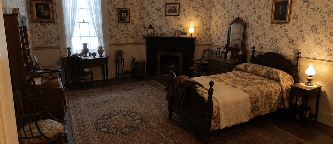Had to take a picture of my grandma's room before, it's stunning! [1400 × 1050]