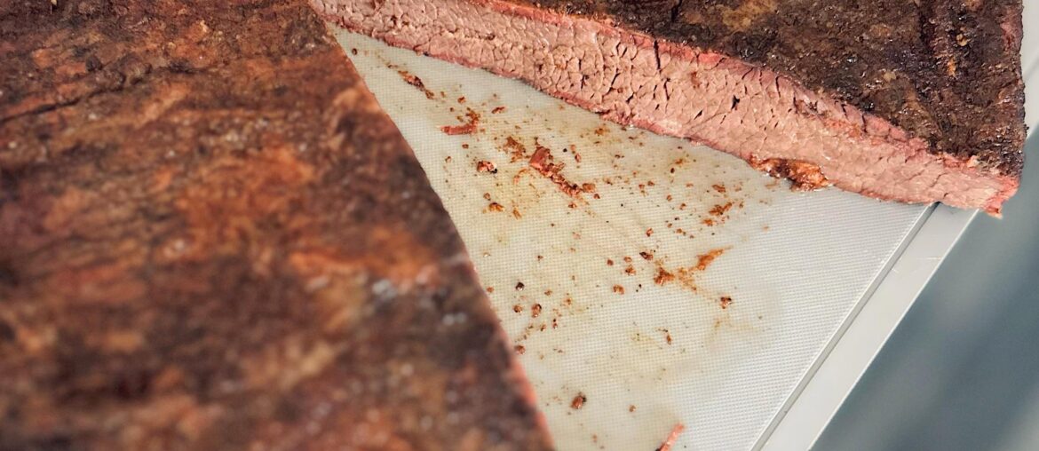 Slow cooked cattle brisket