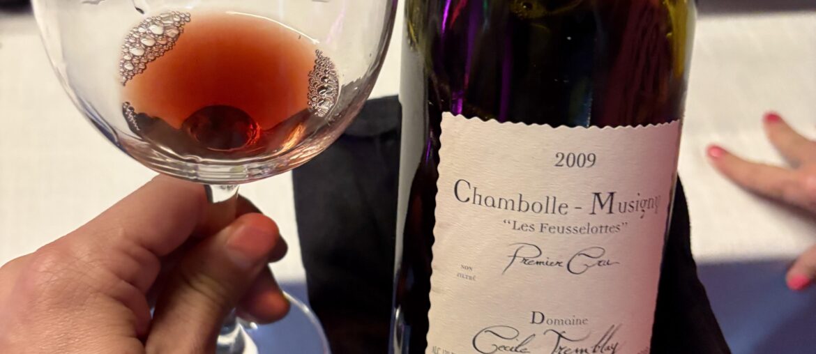 2009 Tremblay Chambolle-Musigny 1er Cru ‘Les Feusselottes’