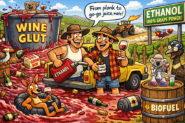Grape Expectations: Australia Turns Wine Glut Into Go‑Go Juice