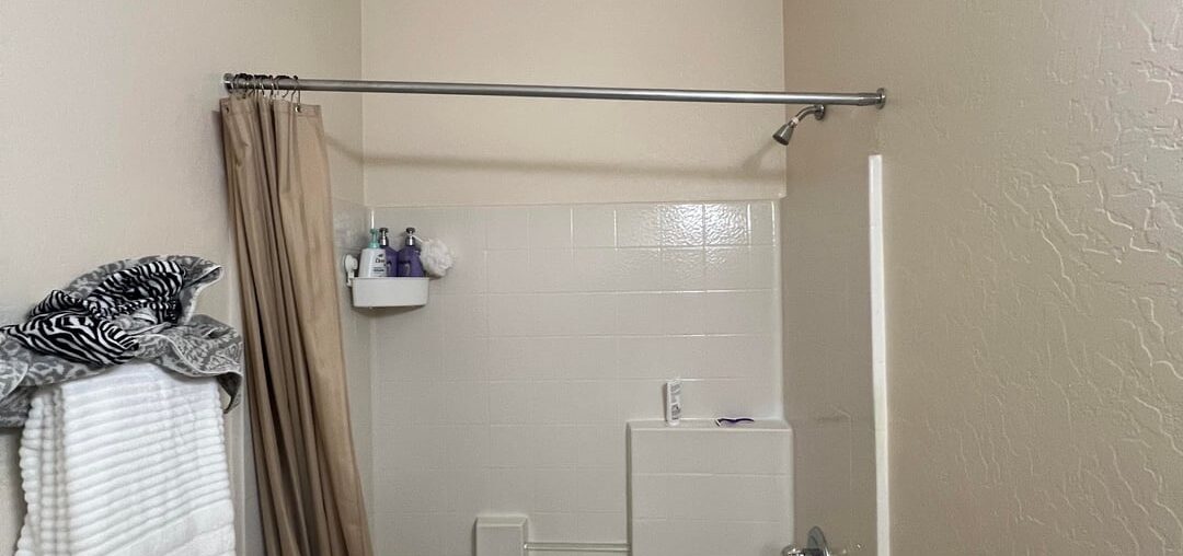 Feels so creepy to shower in here