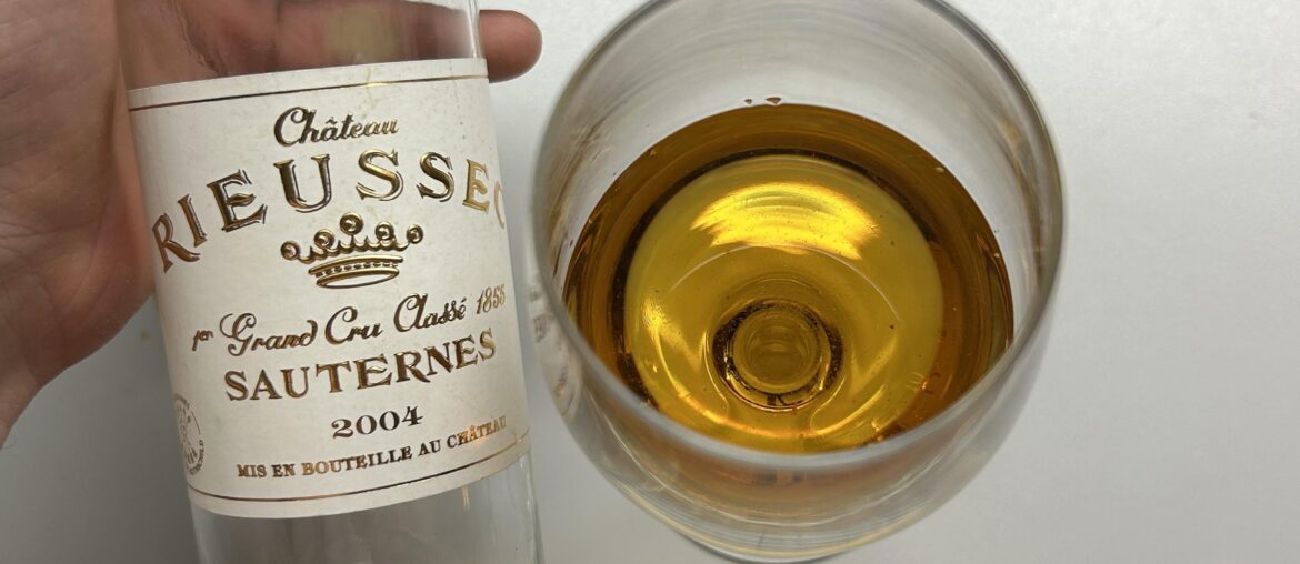 Cheatau Rieussec 2004