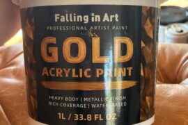 How do I make the gold paint look better?