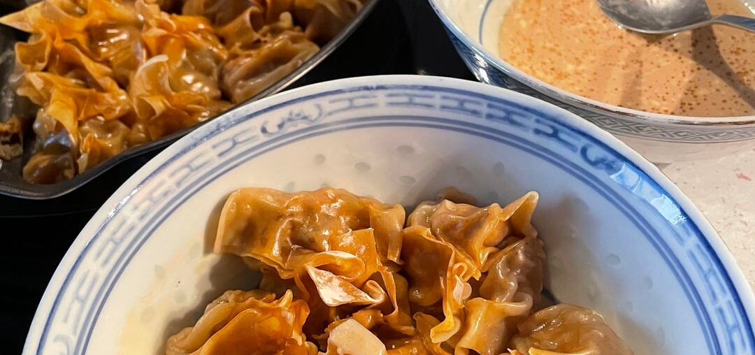 Ravioli aux champignons et gateau au yahourt !