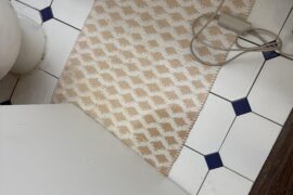 Peel and stick floor tile???
