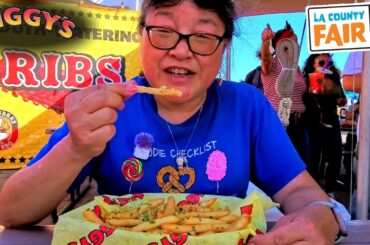 Garlic Fries at Biggy's: 2026 LA County Fair / Los Angeles County Fair