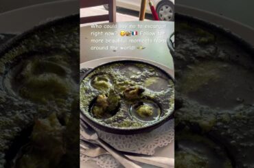 Escargot is one of France’s most famous delicacies